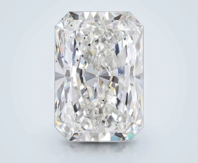 15.16ct G SI1 Rare Carat Ideal Cut Radiant Lab Grown Diamond