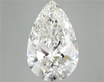 11.45ct F VVS2 Rare Carat Ideal Cut Pear Lab Grown Diamond