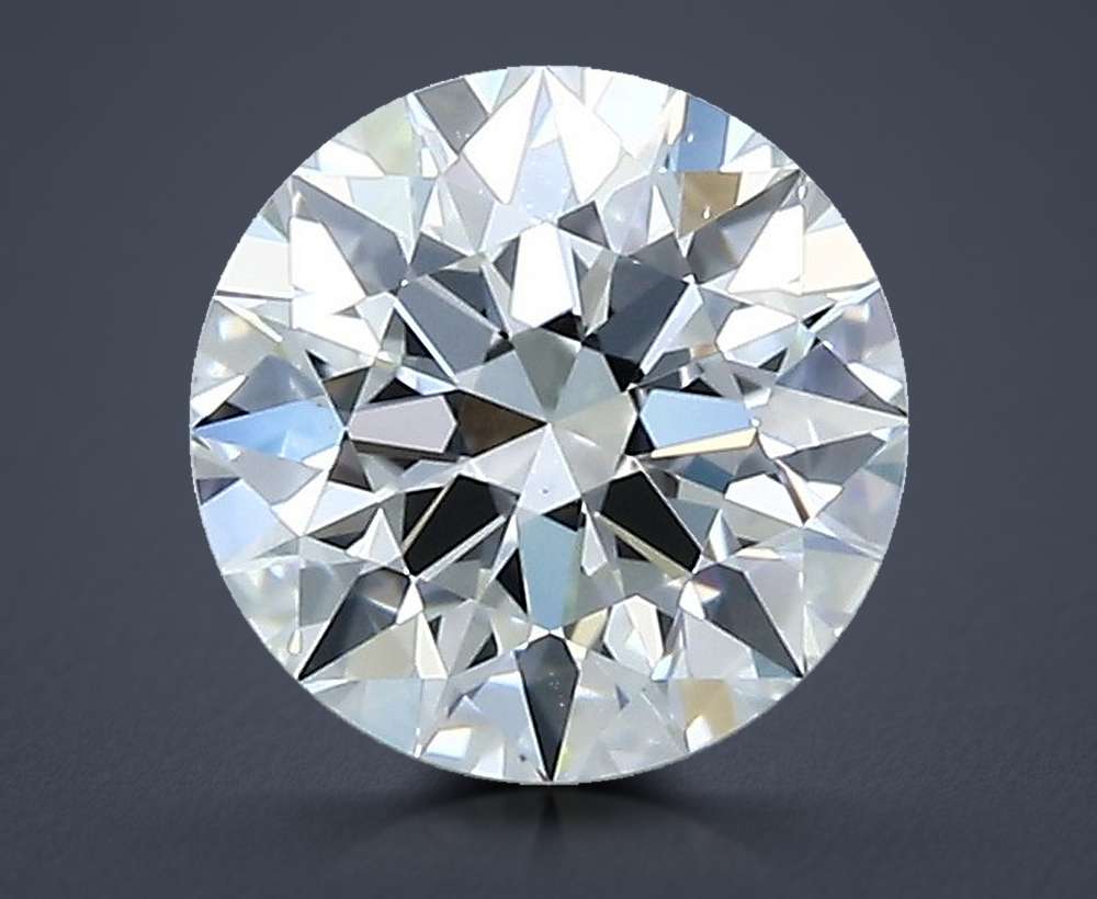 1.27ct H VS1 Rare Carat Ideal Cut Round Diamond