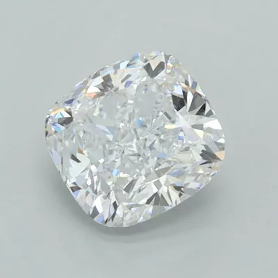 1.48ct D VVS2 Rare Carat Ideal Cut Cushion Lab Grown Diamond