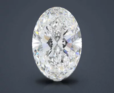 11.57ct G VS2 Rare Carat Ideal Cut Oval Lab Grown Diamond