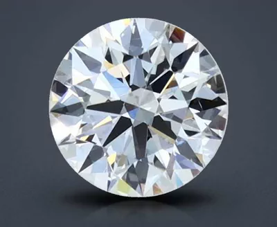 1.03ct H VVS2 Rare Carat Ideal Cut Round Diamond