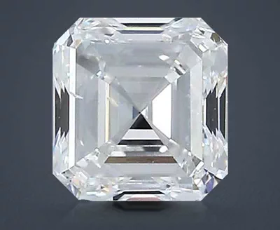 1.01ct E SI1 Very Good Cut Asscher Diamond