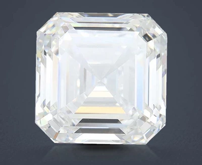 4.08ct D VVS2 Excellent Cut Asscher Lab Grown Diamond