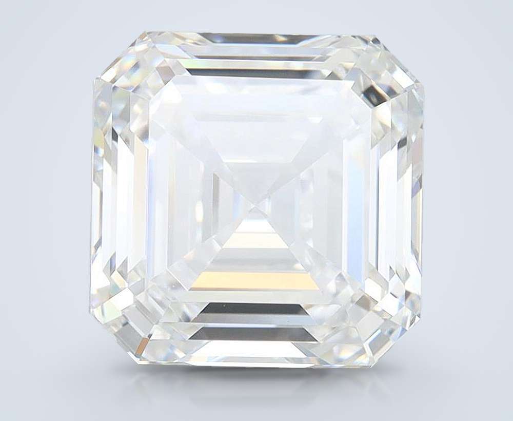 4.08ct D VVS2 Excellent Cut Asscher Lab Grown Diamond