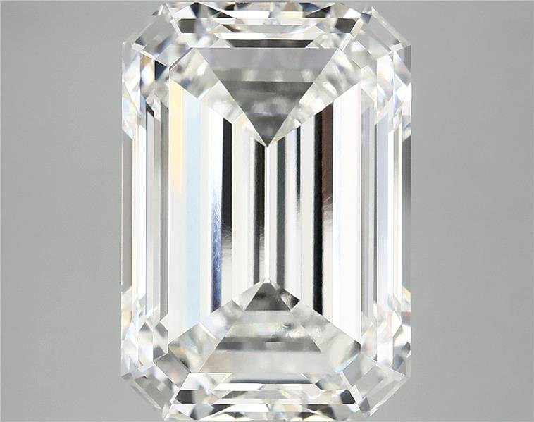 13.09ct E VVS2 Rare Carat Ideal Cut Emerald Lab Grown Diamond