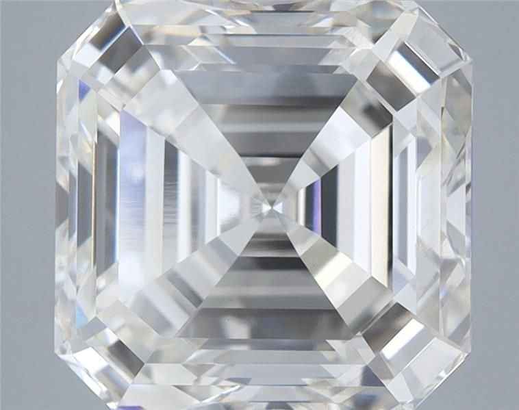 6.81ct H VS1 Rare Carat Ideal Cut Asscher Lab Grown Diamond
