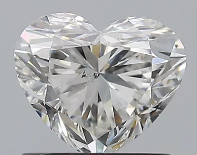 0.91ct H SI1 Rare Carat Ideal Cut Heart Diamond
