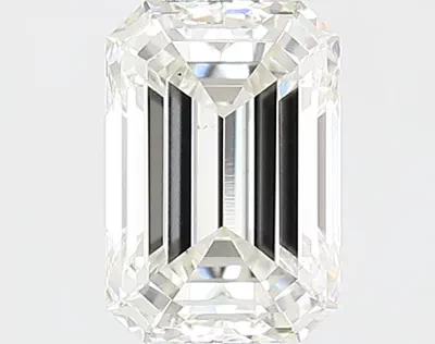 1.72ct H VS1 Rare Carat Ideal Cut Emerald Lab Grown Diamond