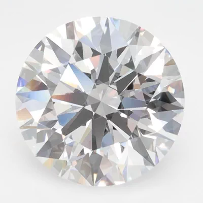 4.08ct D VVS1 Rare Carat Ideal Cut Round Lab Grown Diamond