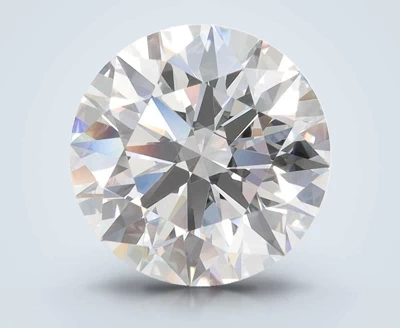 4.08ct D VVS1 Rare Carat Ideal Cut Round Lab Grown Diamond
