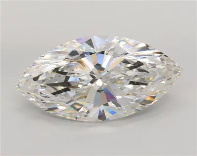 22.86ct F VVS2 Rare Carat Ideal Cut Marquise Lab Grown Diamond