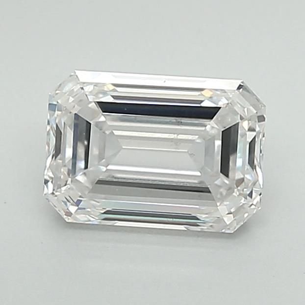 1.51ct E VS1 Rare Carat Ideal Cut Emerald Lab Grown Diamond
