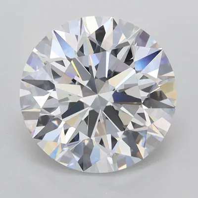 2.94ct D FL Rare Carat Ideal Cut Round Lab Grown Diamond