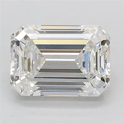 2.54ct E VS1 Rare Carat Ideal Cut Emerald Lab Grown Diamond