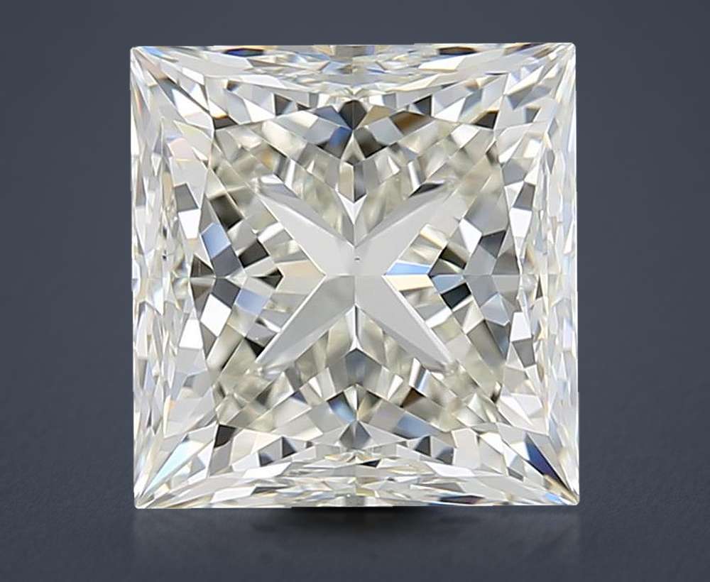 3.01ct I VVS2 Very Good Cut Princess Diamond
