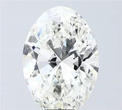 10.55ct H VVS2 Rare Carat Ideal Cut Oval Lab Grown Diamond