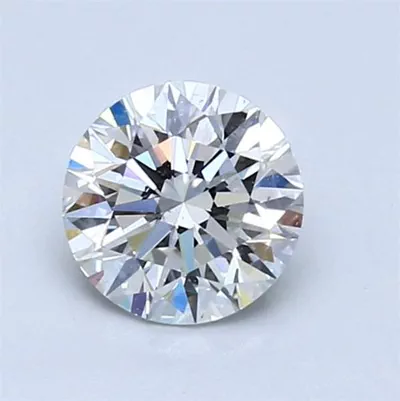 1.01ct F SI1 Rare Carat Ideal Cut Round Diamond