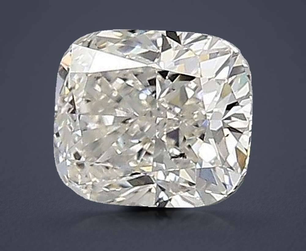 0.85ct H SI1 Very Good Cut Cushion Diamond