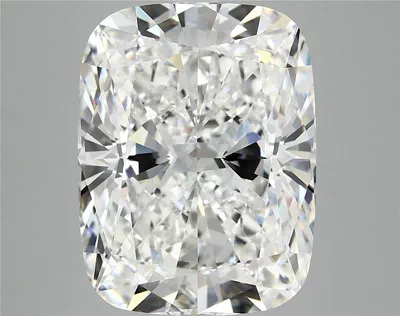 7.09ct E VVS2 Rare Carat Ideal Cut Cushion Lab Grown Diamond