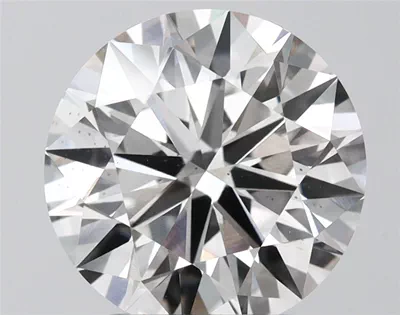 2.55ct G SI1 Rare Carat Ideal Cut Round Lab Grown Diamond