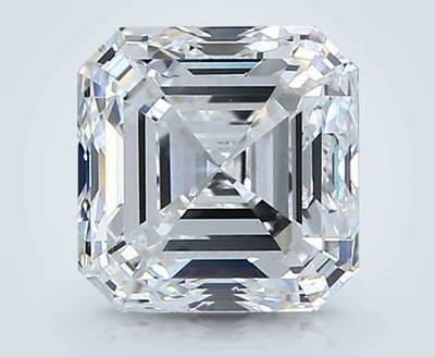 2.01ct E VS1 Very Good Cut Asscher Diamond