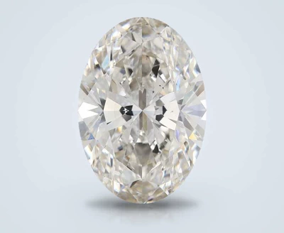 10.53ct H VS2 Rare Carat Ideal Cut Oval Lab Grown Diamond