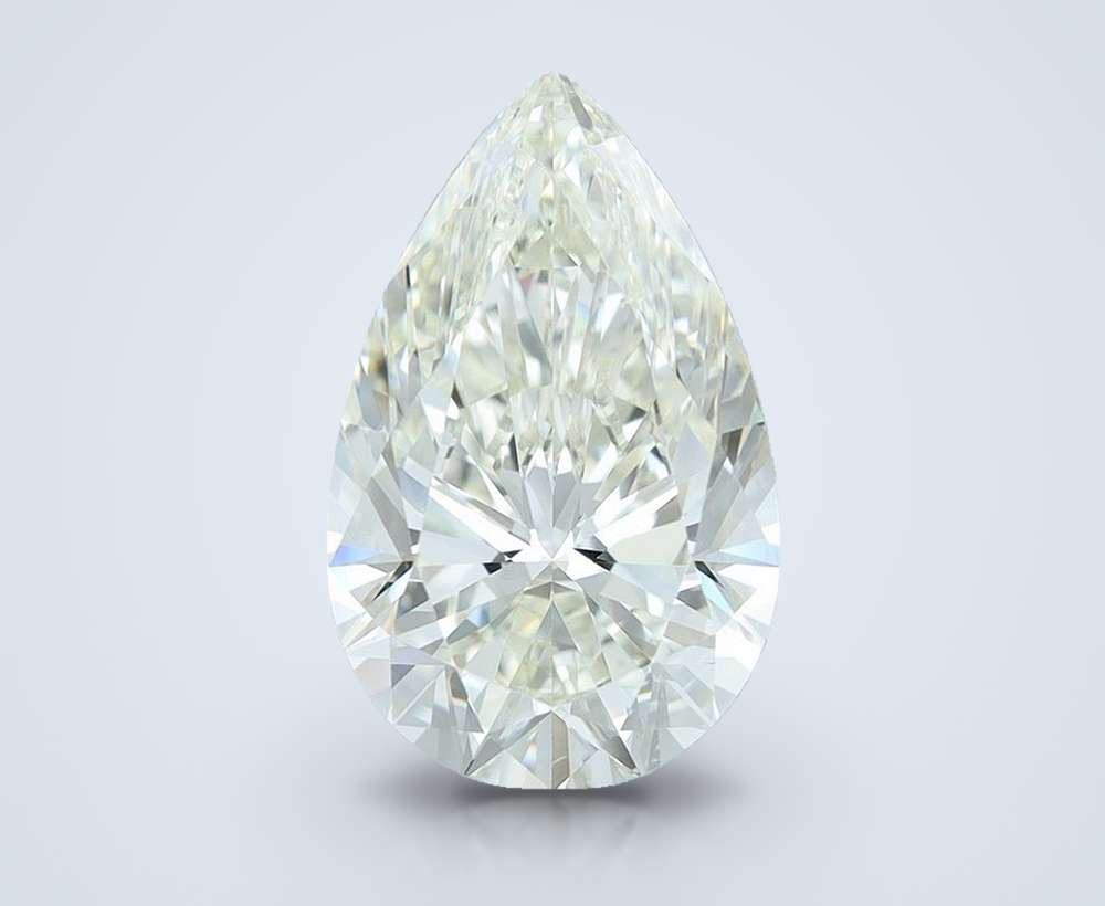 5.04ct I VS2 Rare Carat Ideal Cut Pear Diamond