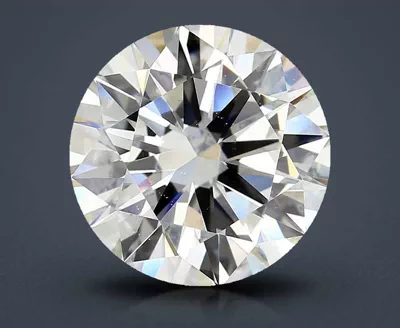 3.10ct K VS2 Rare Carat Ideal Cut Round Diamond