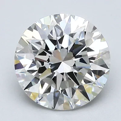 2.31ct I VVS2 Rare Carat Ideal Cut Round Diamond