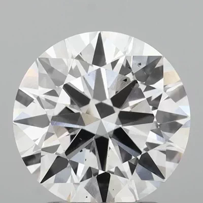 2.00ct F SI1 Rare Carat Ideal Cut Round Lab Grown Diamond