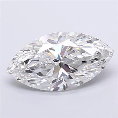 3.02ct E VS2 Rare Carat Ideal Cut Marquise Lab Grown Diamond