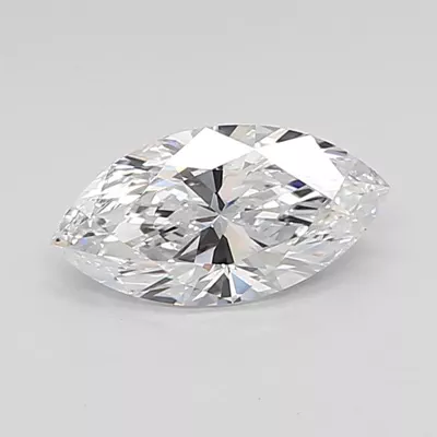 1.57ct D VVS2 Rare Carat Ideal Cut Marquise Lab Grown Diamond