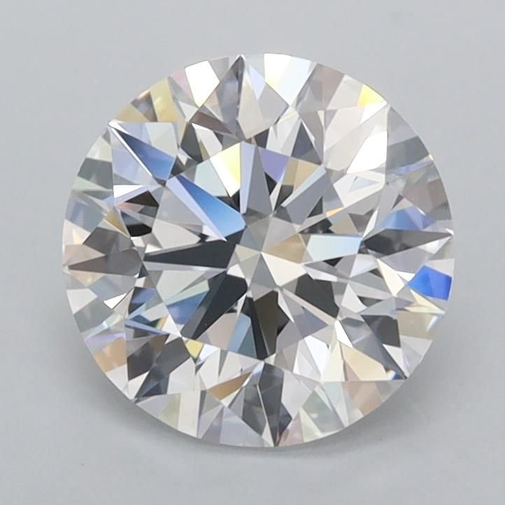 1.69ct D FL Rare Carat Ideal Cut Round Lab Grown Diamond