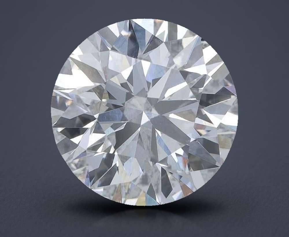 4.65ct F VVS2 Rare Carat Ideal Cut Round Lab Grown Diamond