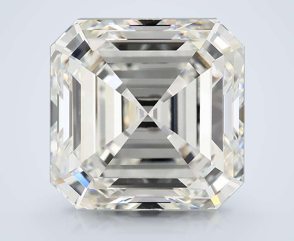 10.25ct F VVS2 Excellent Cut Asscher Lab Grown Diamond