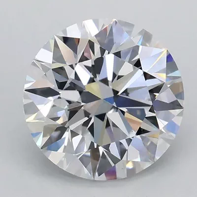 1.73ct D VS1 Rare Carat Ideal Cut Round Lab Grown Diamond