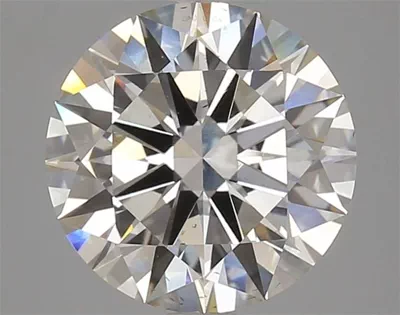 3.58ct H VS2 Rare Carat Ideal Cut Round Lab Grown Diamond