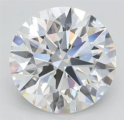 5.91ct D IF Rare Carat Ideal Cut Round Lab Grown Diamond