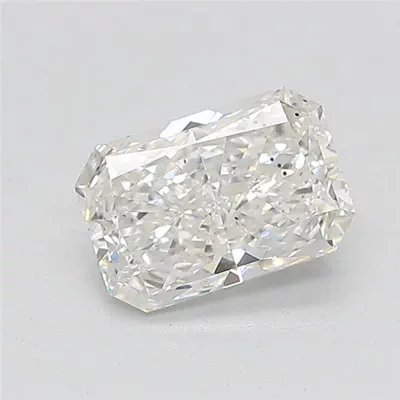 1.02ct F SI1 Rare Carat Ideal Cut Radiant Lab Grown Diamond