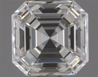 1.02ct H VS2 Very Good Cut Asscher Diamond