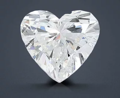 1.03ct E VS1 Rare Carat Ideal Cut Heart Lab Grown Diamond