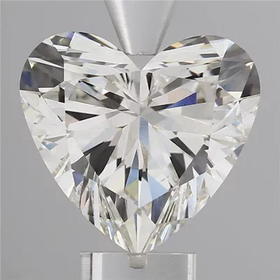 5.01ct F VS1 Rare Carat Ideal Cut Heart Lab Grown Diamond