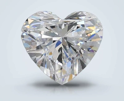 1.03ct D VVS1 Rare Carat Ideal Cut Heart Lab Grown Diamond