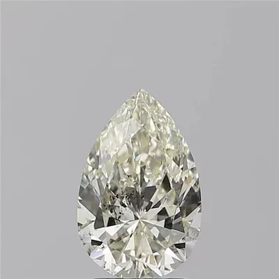 2.01ct J SI2 Rare Carat Ideal Cut Pear Diamond