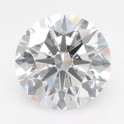 4.26ct D IF Rare Carat Ideal Cut Round Lab Grown Diamond