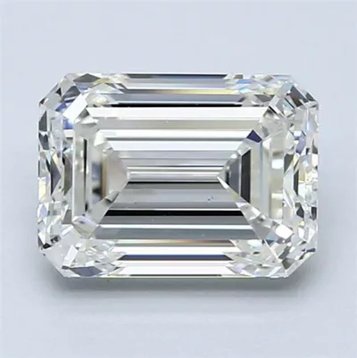 2.51ct I VS2 Excellent Cut Emerald Diamond