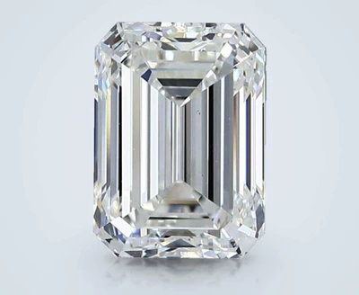 2.51ct I VS2 Rare Carat Ideal Cut Emerald Diamond