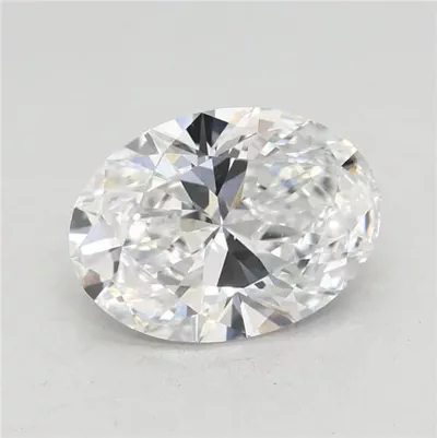 1.58ct D VVS2 Rare Carat Ideal Cut Oval Lab Grown Diamond