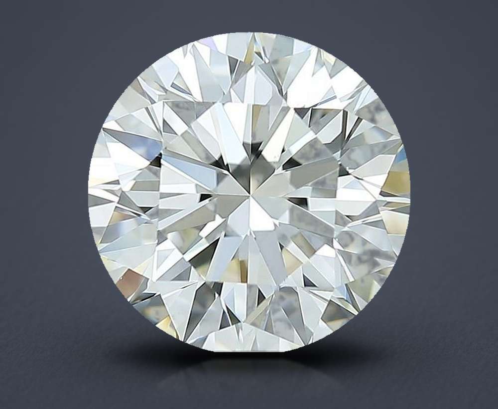 2.71ct I VS1 Rare Carat Ideal Cut Round Diamond